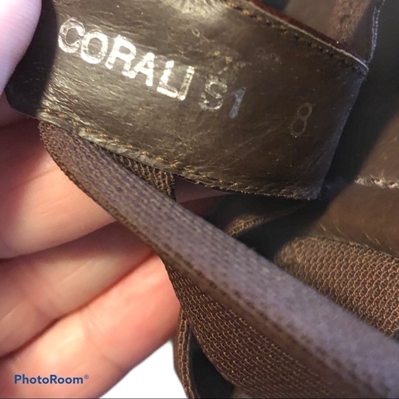 Donald J PLINER brown strap sandals. - Picture 6 of 8